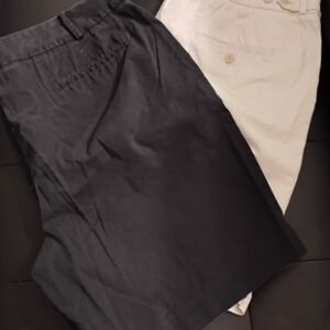 Talbots 2pk Shorts Black White Size 18